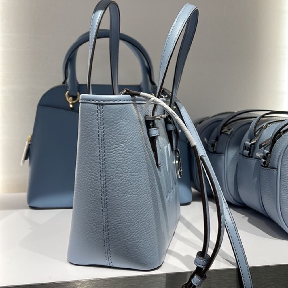 Michael Kors Xs Cryl Conv Tz Tote Pale Blue - Picture 6 of 16